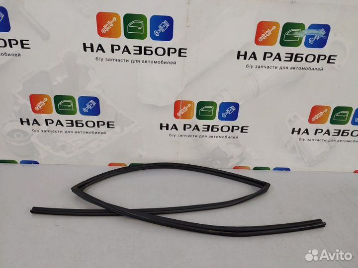 Уплотнительная резинка стекла двери задняя левая