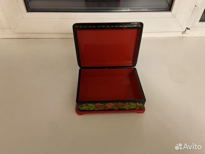 Шкатулка хохлома