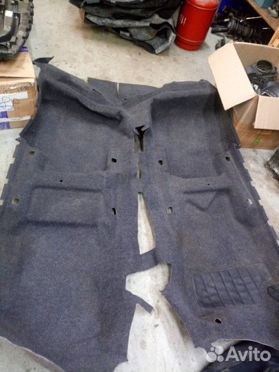 Ковер пола Skoda Roomster минивен 1.6 BTS 2008