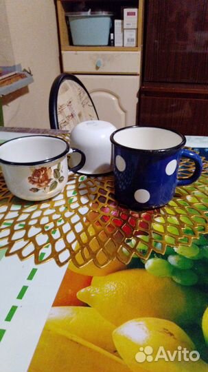 Винтаж СССР кружка эмаль