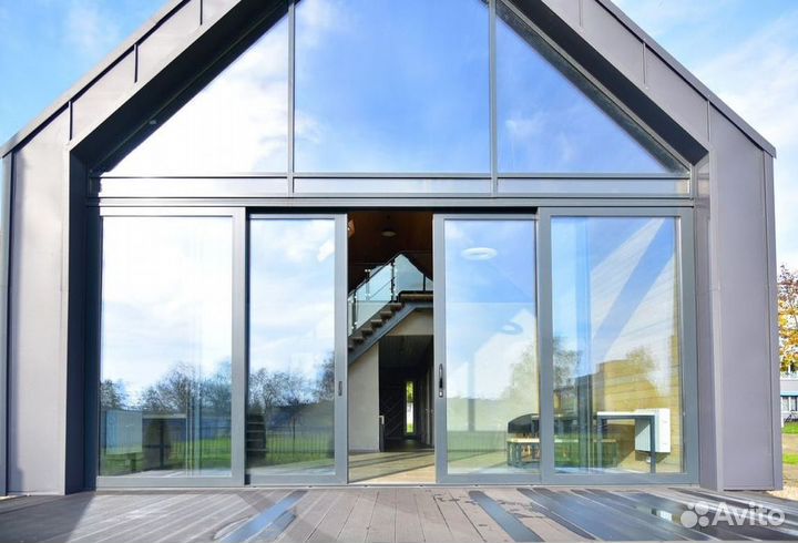 Алюминиевые окна и двери