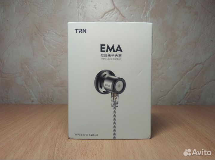 TRN EMA наушники проводные новые