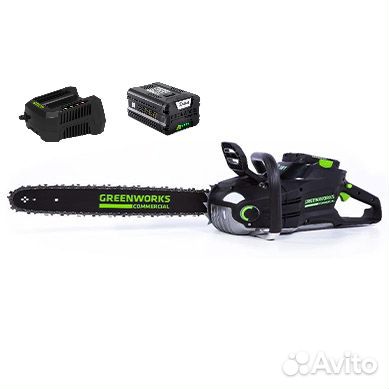 Цепная пила аккумуляторная Greenworks GC82CS25, 82