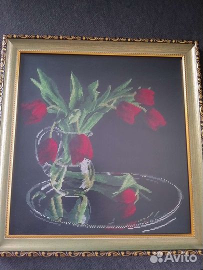 Картина(вышивка ручной работы)