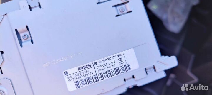 Магнитола volkswagen