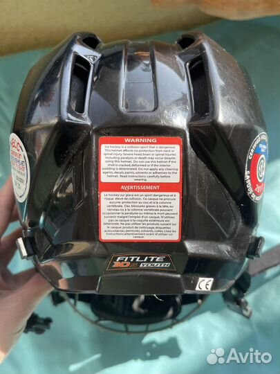 Хоккейный шлем ссм детский