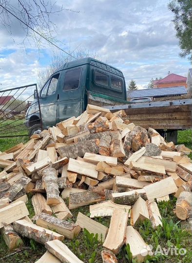 Дрова колотые