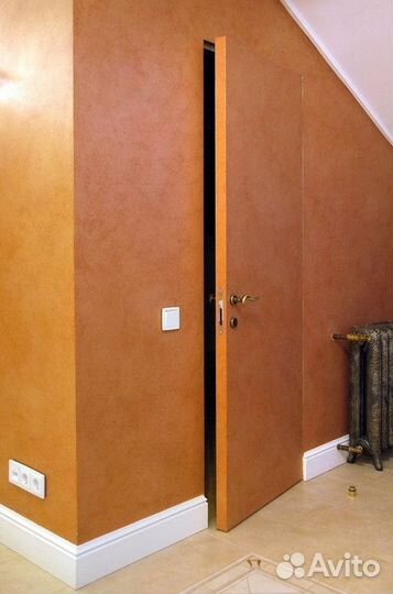Двери межкомнатные скрытые под покраску, отделку