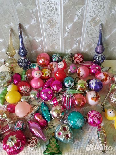 Елочные игрушки из СССР
