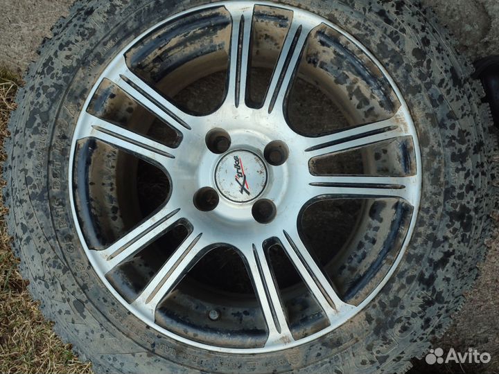 Литые диски r15 4 100