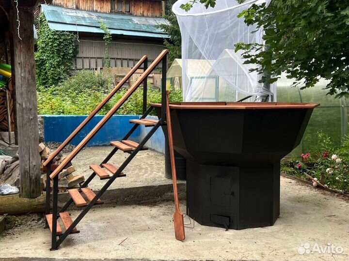 Банный чан на дровах в наличии и под заказ