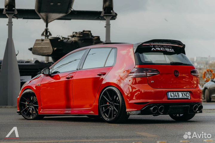 Диски оригинал Arceo R19 на Kia Stinger Mustang GS