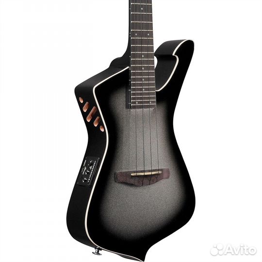 Укулеле Ibanez uict100-MGS Metallic Gray Sunburst