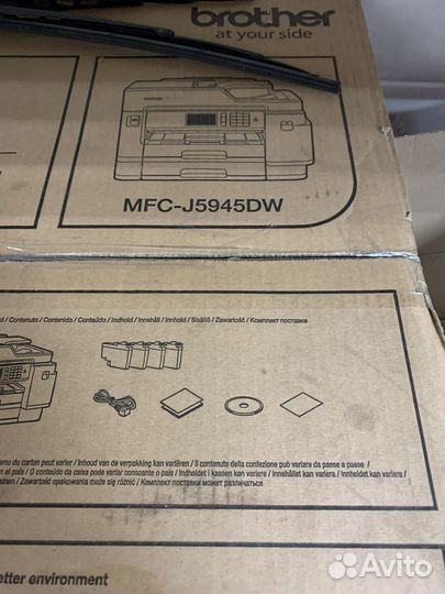 Новое Цветное мфу формата А3 Brother MFC-J5945DW