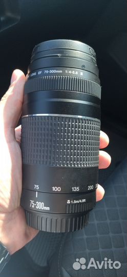 Объектив canon ef 75 300mm f 4 5.6 iii