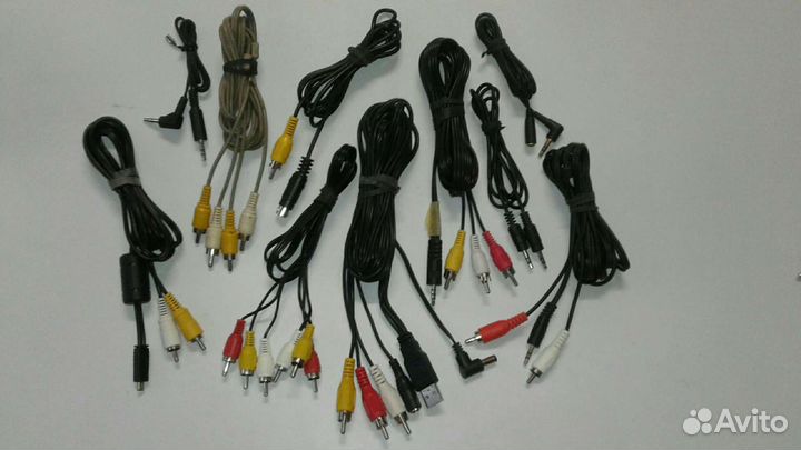 Кабель video audio svideoТюльпан mini jack 3.5mm a