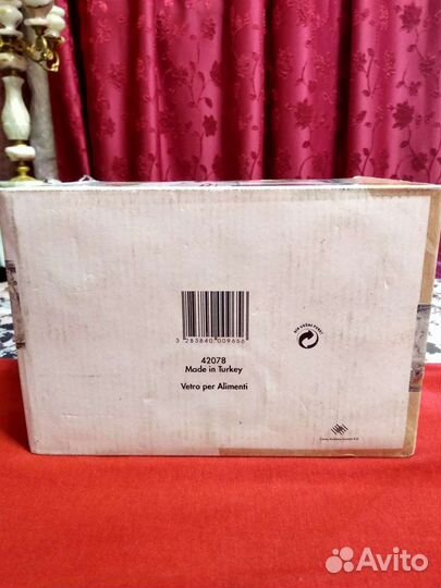 Стаканы граненые. Pasabahce Турция