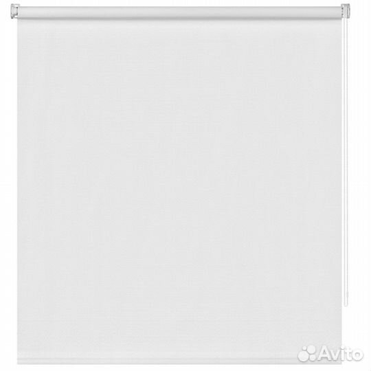 Штора рулонная Блэкаут Шалюр 120x160 см белый