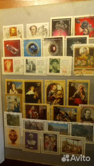 Марки СССР Искусство 1944-1972г