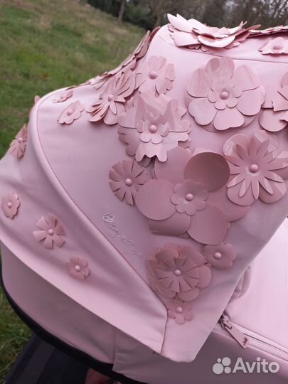 Cybex priam 4 fe simply flowers pink спальный блок