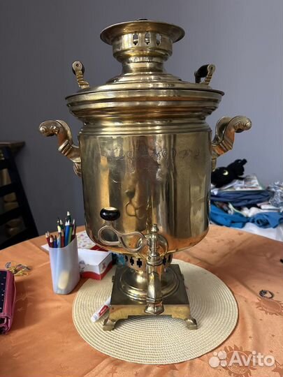 Самовар на дровах царский