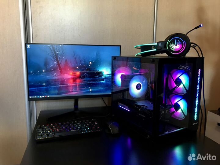Топовый игровой компьютер + Монитор 165гц