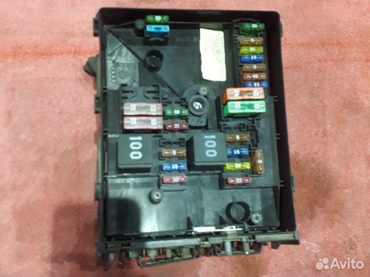 Блок предохранителей фольксваген гольф 6