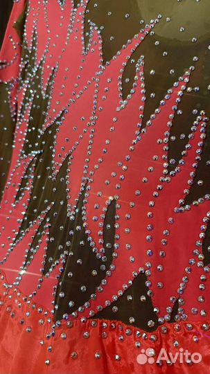 Платье для спортиано-бальных танцев стандарт