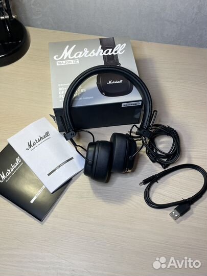 Наушники marshall major 4 черные