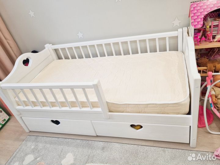 Детская кроватка с матрасом 16080