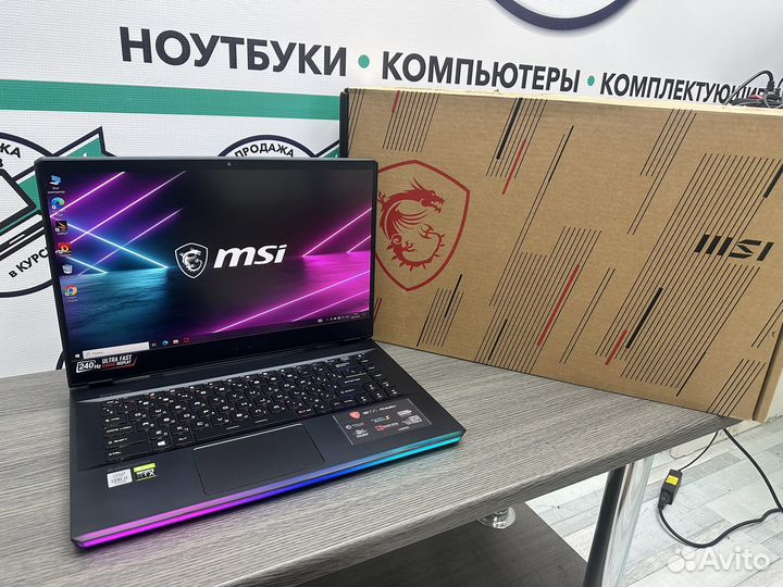Топ MSI 240Hz 16 ядер core i7 8Gb RTX 2060 SSD512