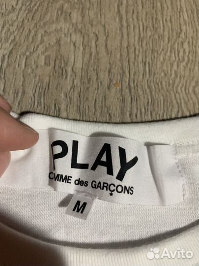 Лонгслив Comme des garcons play оригинал