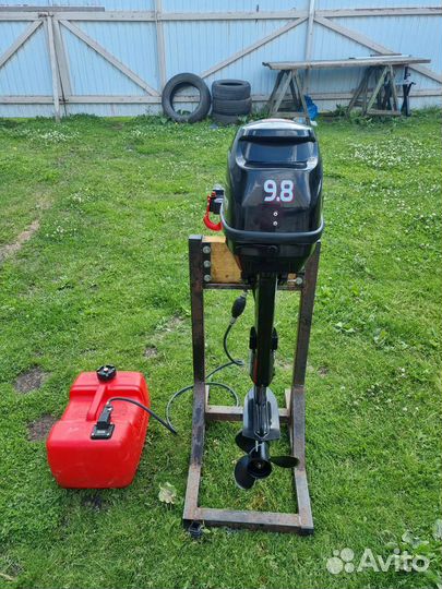 Лодочный мотор hidea 9.8. 48м/ч