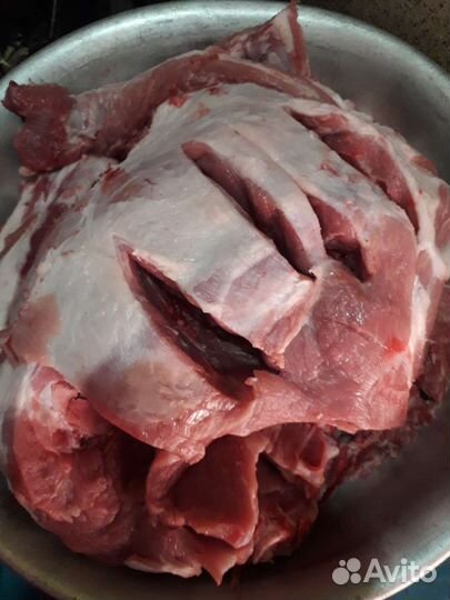 Мясо домашнее свинина, из деревни