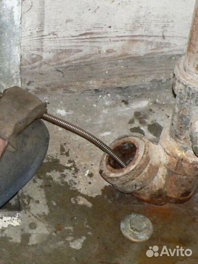 Прочистка засоров канализации