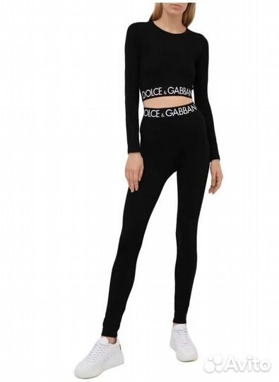 Леггинсы и топ DG