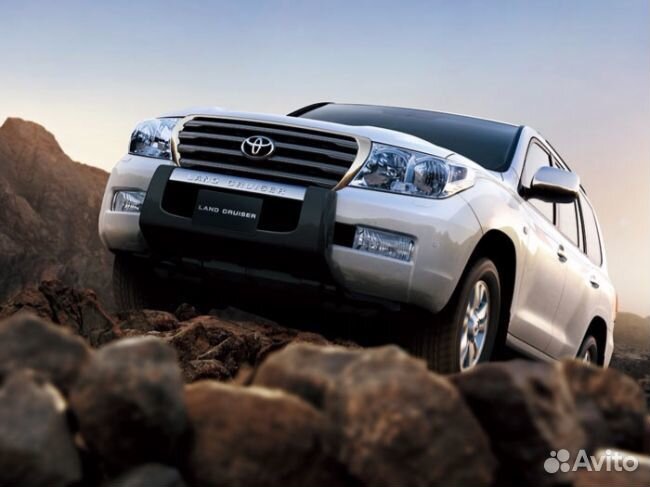 Защита бампера перед, зад Toyota Land Cruiser 200