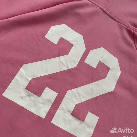 Зип Худи balenciaga polo розовая