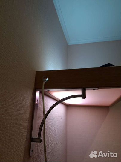 Подвесные полки с подсветкой 2 шт