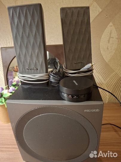 Колонки для компьютера с сабвуфером