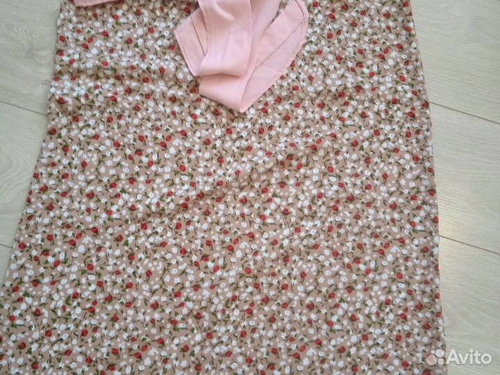 Платье с рубашкой