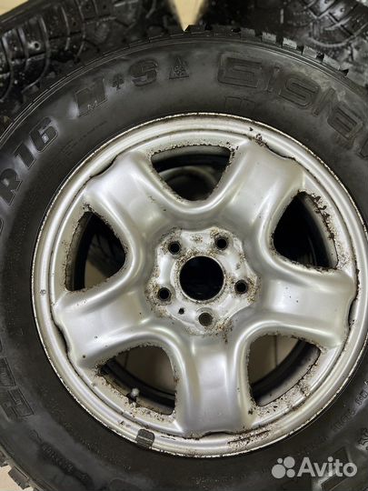 Колеса в сборе r16 5 114 3 зимние
