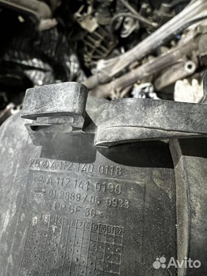 Патрубок дмрв Мерседес 112 мотор