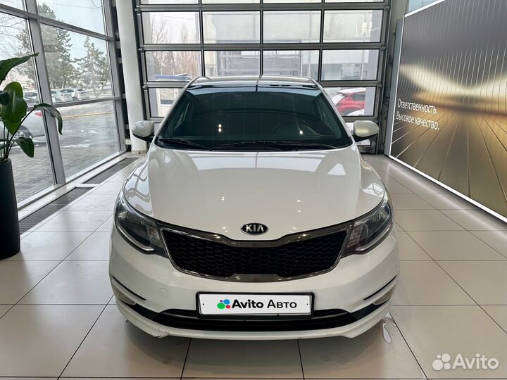 Kia Rio 1.6 МТ, 2016, 91 052 км