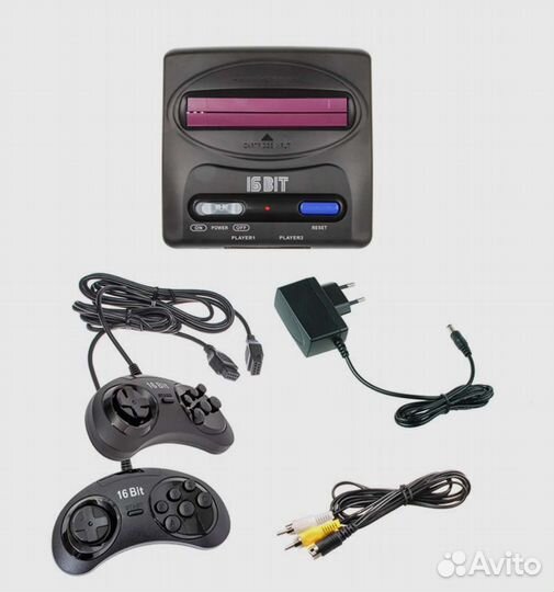 Sega mega drive 2 с играми