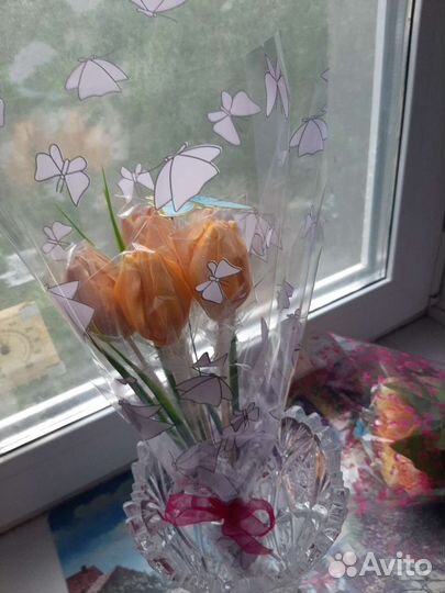 Мини шоколадные букетики