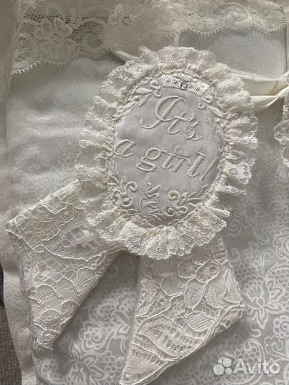 Детский конверт на выписку