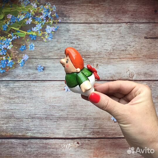 Карлсон. Ёлочные игрушки ручной работы