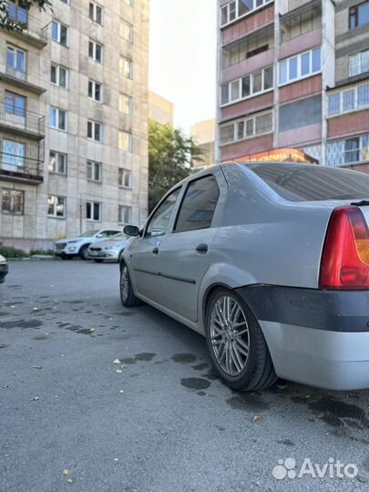 Renault Logan 1.4 МТ, 2006, битый, 270 925 км