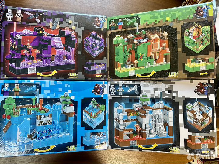 Конструктор lego майнкрафт